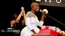 Laura Mvula  at Glastonbury 2013