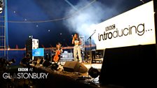 Jay Brown at Glastonbury 2013