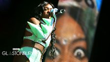 Azealia Banks at Glastonbury 2013