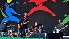 Elvis Costello at Glastonbury 2013