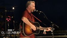 Billy Bragg at Glastonbury 2013