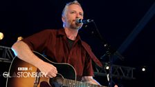 Billy Bragg at Glastonbury 2013