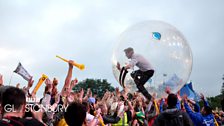 Major Lazer at Glastonbury 2013