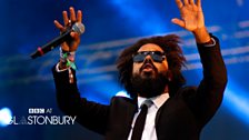 Major Lazer at Glastonbury 2013