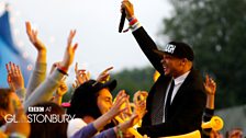 Major Lazer at Glastonbury 2013