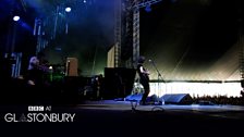 Daughter at Glastonbury 2013