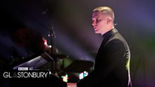 Hurts at Glastonbury 2013