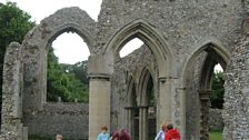 Kirsteen learns about the hisory of the abbey