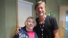 Fay Weldon with Richard Madeley