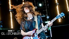 HAIM at Glastonbury 2013