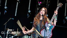 HAIM at Glastonbury 2013