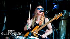 HAIM at Glastonbury 2013