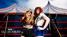 Deap Vally at Glastonbury 2013