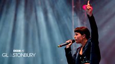 Jessie Ware at Glastonbury 2013