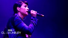 Jessie Ware at Glastonbury 2013