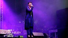 Jessie Ware at Glastonbury 2013