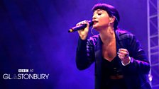 Jessie Ware at Glastonbury 2013