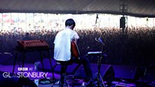 James Blake at Glastonbury 2013