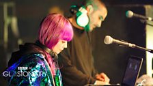 Btraits and Zane Lowe at Glastonbury 2013