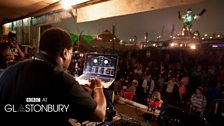 Robbo Ranx at Glastonbury 2013