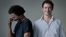 Clarke Peters and Dominic West