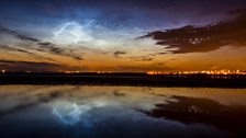 Noctilucent Clouds from Barassie Beach in Troon