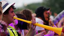 Major Lazer at Glastonbury 2013