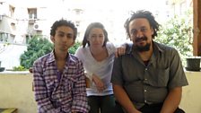 Suzy Klein with Mahmoud Refat and Bahaa El Ansary