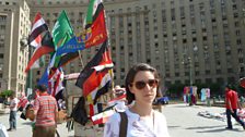 Suzy Klein in Tahrir Square