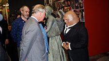 HRH Prince Charles meets Strax – aka Dan Starkey!