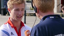 Olympic diver Jack Laugher