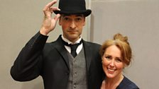 Alistair McGowan and Charlotte Page