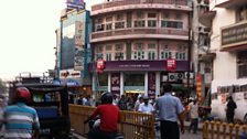 Another main street in Moga, Punjab