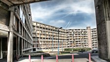 Park Hill estate in Sheffield, designed by Jack Lynn and Ivor Smith