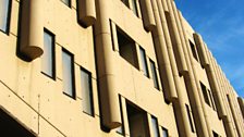 The Roger Stevens Building, 1970, by Chamberlin Powell and Bon for Leeds University