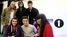 The Wanted pop in.