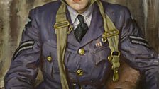 Corporal J. M. Robins, by Dame Laura Knight, 1941, Imperial War Museum