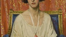 Lubov Tchernicheva by Dame Laura Knight, 1921 - Private Collection
