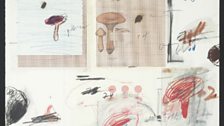 Cy Twombly, No. IV, from 'Natural History, Part I, Mushrooms', 1974