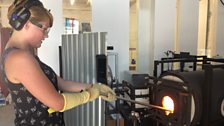 Glass Blowing in Wingfield, Trowbridge