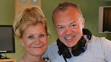 Graham Norton and Maria McErlane