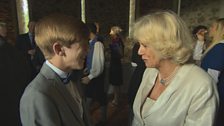 Callum meets the Duchess of Cornwall