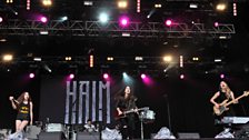 Haim at T in the Park 2013