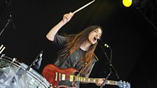 Haim at T in the Park 2013