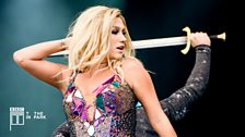 Ke$ha at T in the Park 2013