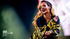 Rhianna at T in the Park 2013