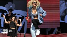 Rita Ora at T in the Park 2013