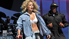 Rita Ora at T in the Park 2013