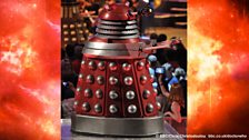 The Daleks were quite happy with their ‘standing room only’ tickets.