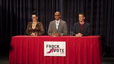 Michelle Visage, RuPaul, Dan Savage. The queens hit the campaign trail and debate to become the 2012 Wig Party candidate.